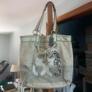 Summer Seahorse Coach bag